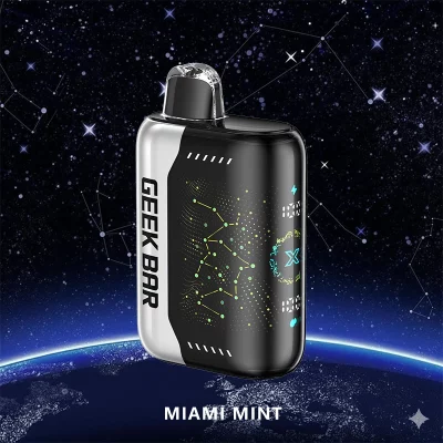 GEEK BAR Pulse X 25000 一次性電子煙 邁阿密薄荷 口味